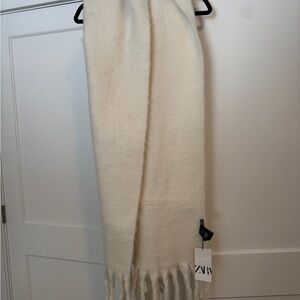 Zara Cream Scarf